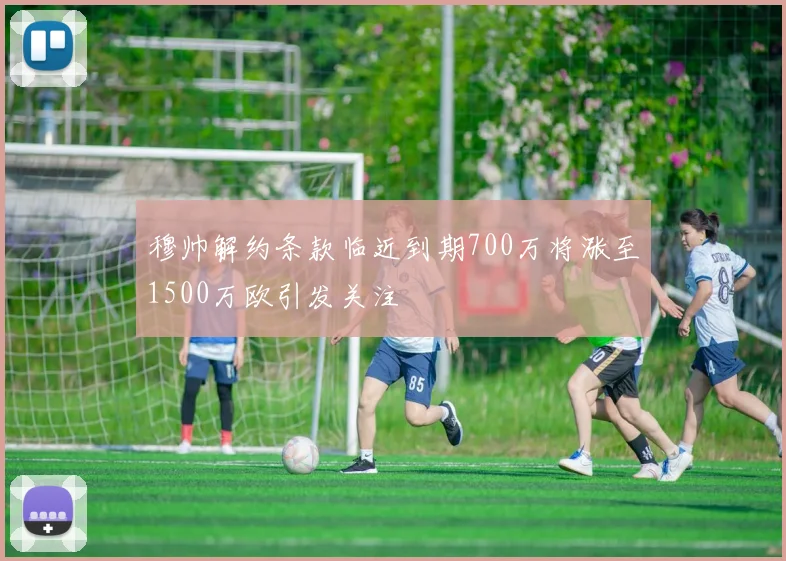 穆帅解约条款临近到期700万将涨至1500万欧引发关注